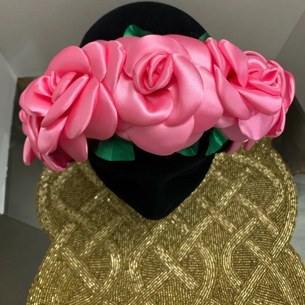 Brand New Flower Band Pink Color